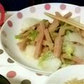 さずく's cooksnap of when they made 白菜とスパムのシンプル炒め～.