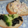 きらり流れ星's cooksnap of when they made 貝柱とチーズのワサビマヨ和え.