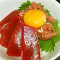 APPLEN's cooksnap of when they made あとをひく！超簡単！月見マグロ丼.