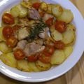 キキ☆★'s cooksnap of when they made 鶏肉と野菜のローズマリー焼き.