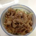 まみぺこママ's cooksnap of when they made 簡単★豚バラ丼★子供でも作れた★.