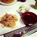 じゅったん0308's cooksnap of when they made 和風パスタ　～ねぎときのこ～.