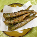 ととろ＆めい's cooksnap of when they made 節約！簡単！子供大好き！ししゃも磯辺揚げ.