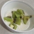 きらり流れ星's cooksnap of when they made キュウイヨーグルト.