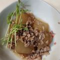 ティラミス265's cooksnap of when they made 特別な材料なし♪基本の冬瓜のそぼろ煮.