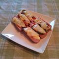 オレンジリング's cooksnap of when they made ✿トースターで☆魚肉ソーセージピザ✿.