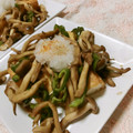 快くん's cooksnap of when they made 厚揚げおろしきのこ.
