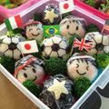 りんりん0312's cooksnap of when they made 運動会に♪デコおにぎり☆.