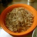 魔法陣グルグル's cooksnap of when they made 旨い、安い、簡単、「タジン鍋豚もやし」.
