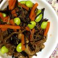 さなもーたん's cooksnap of when they made ひじきの煮物☆我が家の味みつけた!!.