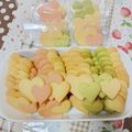 ﾋﾟﾝｸ☆ﾏｶﾛﾝ's cooksnap of when they made ホワイトデーに可愛いハートのクッキー.
