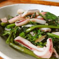 まきーころ's cooksnap of when they made 空芯菜とゲソの中華炒め.