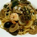 せっちゃんちゃん's cooksnap of when they made 海老とケイパー、バジルのレモン風味パスタ.