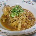 夏目隕石's cooksnap of when they made 鶏肉×えのき 香味ソース炒め　.