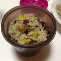 たけけーい's cooksnap of when they made ★さつまいものホクホク炊き込みご飯★.