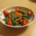 もんしゅしゅ's cooksnap of when they made 焼きピーマンの中華風ごまあえ.