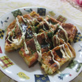 miyuki12's cooksnap of when they made 次男作★冷凍でも美味しいたこ焼き.