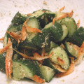 ライオンのスキッピィ's cooksnap of when they made きゅうりと桜えびの和え物♫♬.