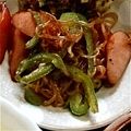 nekowahaha's cooksnap of when they made こんにゃくとウィンナーの甘辛炒め✩.