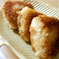 ごってぃーmama's cooksnap of when they made フライパンで簡単焼おにぎり（醤油バター）.