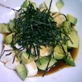 ＡＬＯＨＡ's cooksnap of when they made アボガドと豆腐の海苔わさび醤油和え.