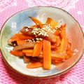 シャンプーハット's cooksnap of when they made スパムとニンジンのきんぴら.