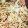 かりあん's cooksnap of when they made うまいっ!!!オイバター焼きそば.