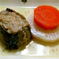 karutape's cooksnap of when they made 簡単！　激安！　大根と里芋の鯖缶煮っ♪.