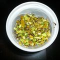 薬味PAD's cooksnap of when they made 大根のはっぱと高菜漬け炒め＊調味料なし.