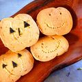 happymen's cooksnap of when they made ハロウィンに☆カボチャのクッキー.