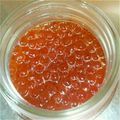 rouge333's cooksnap of when they made 自家製いくらの醤油漬け、醤油だれの作り方.