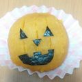 ☆Cartier☆'s cooksnap of when they made ハロウィン　おばけかぼちゃキャラ弁.