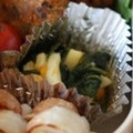 ウシ美's cooksnap of when they made お弁当に。ほうれん草とゆで卵のマヨ焼き？.