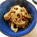 aoto's cooksnap of when they made れんこんのきんぴら♪.