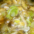 SARA☆ARAS's cooksnap of when they made ☆白菜・ちくわ・うす揚げのめんつゆ煮☆.