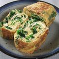 ちーはる's cooksnap of when they made にら×にら玉子焼き.