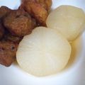 ♡大臣と姫達のママ♡'s cooksnap of when they made 大きめ大根とがんもの塩味煮.