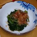 ma:9's cooksnap of when they made 簡単レンチン！ほうれん草のおひたし.