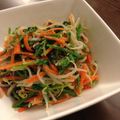 サラミ's cooksnap of when they made もやしとほうれん草のナムル.