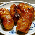 soraomam's cooksnap of when they made 味噌マヨde厚揚げの豚バラ巻き.