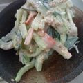 タプンツェル♪'s cooksnap of when they made キュウリ・ツナの胡麻マヨサラダ.