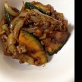 ざつみぃ's cooksnap of when they made 南瓜とひき肉のカレー炒め.
