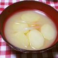 まんまるまうちゃん's cooksnap of when they made じゃがいもと玉ねぎの味噌汁.