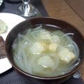 happpynao's cooksnap of when they made レンジで時間短縮☆オニオンスープ.