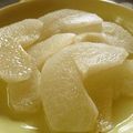 anjizi's cooksnap of when they made 梨のコンポート風メイプル味.