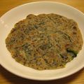 リラシャン's cooksnap of when they made 簡単　にらのチヂミ風.