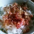 蜜柑の花's cooksnap of when they made 鰹節香る鮭フレークごはん.