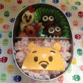 ｊ−ｊ−ｆ's cooksnap of when they made ＊キャラ弁＊　ペタっとプーさん♪.