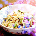 satoko2913's cooksnap of when they made キュウリと切干大根で和からし和え.