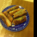 ブル太's cooksnap of when they made 油少なめで簡単納豆春巻きの揚げ焼き！.
